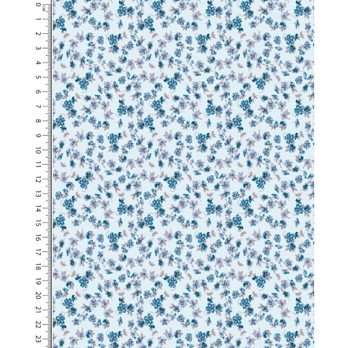 Jersey Digital Toff Petit Flowers 5789