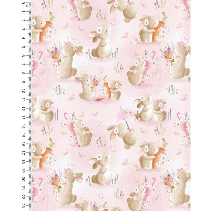 Jersey Digital Little Ones Cute Bunnies 5790