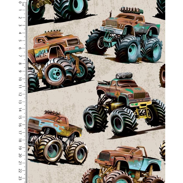 Alpen Fleece Digital Monstertruck 5855