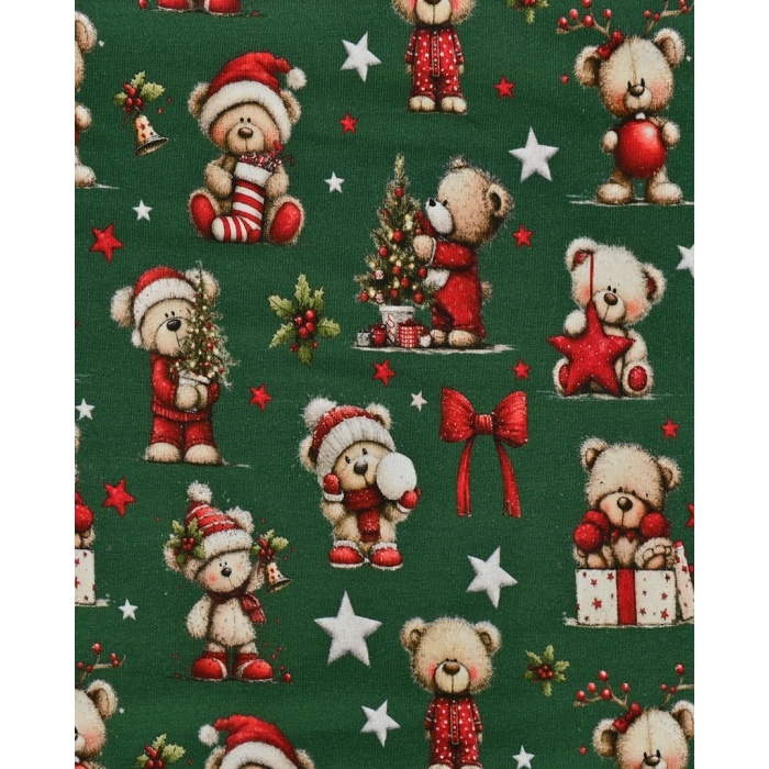 Jersey Digital Christmas Bear 6124