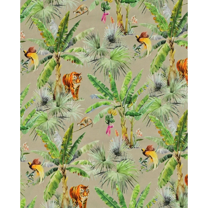 Viscose woven digital stylez tiger 5277