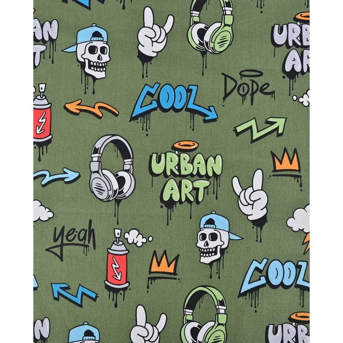 Poplin Graffiti 90027