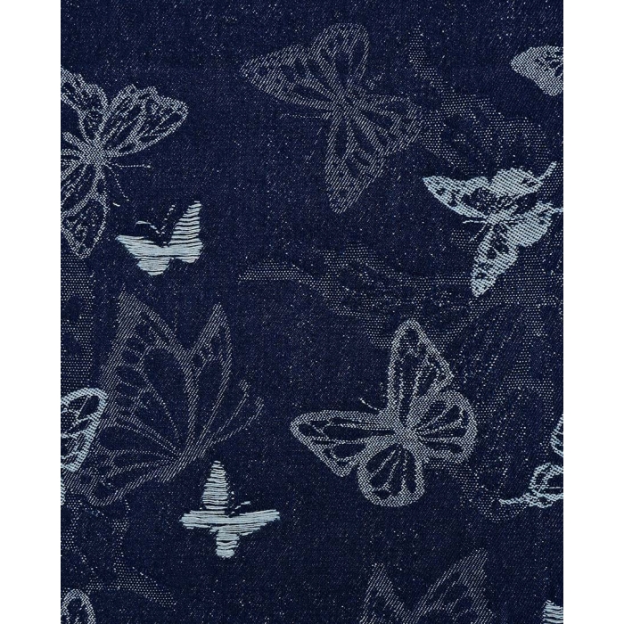 Denim Jacquard Butterfly 6230