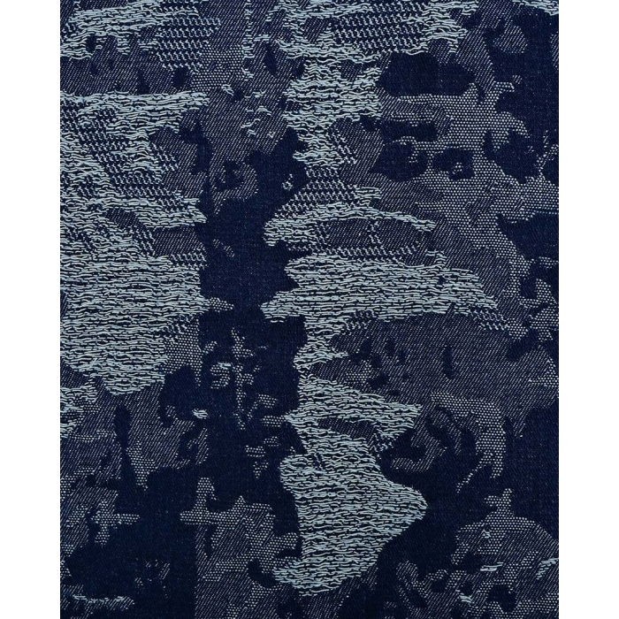 Denim Jacquard Abstract 6227