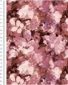 French Terry Brushed Digital Botanical Haze 6169