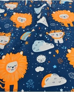 Poplin Digital Lion 5823