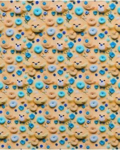 Poplin 3D Cute Birds 5819