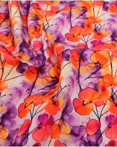 Poplin Digital Flowers 5830