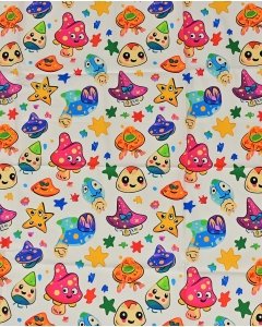 Poplin Digital Monsters 5833