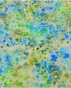 Poplin Digital Flowers 5834