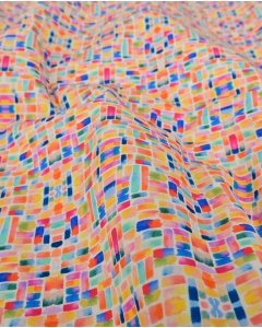 Poplin Digital Mozaiek 5839