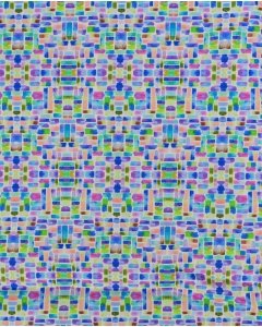 Poplin Digital Mozaiek 5839