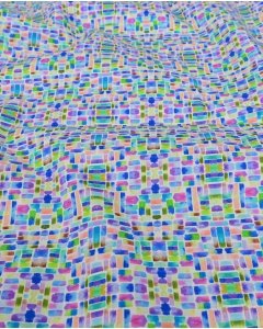 Poplin Digital Mozaiek 5839