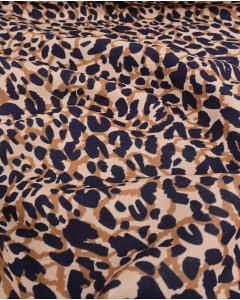 Viscose Poplin Leopard 5968