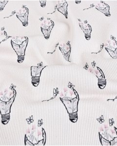 Rib Jersey Digital Lightbolt Butterfly 5960