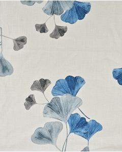 Ramie Linen Digital Ginkgo Leaves 6071
