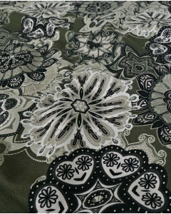 French Terry Brushed Digital Fantasy Mandala 6171