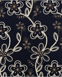 Jeans Embroidery Flower 6232