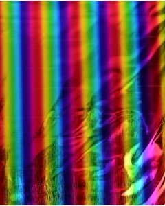 Rainbow stripes foil 5657