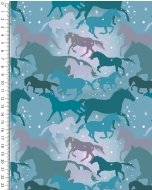 Softshell Digital Toff Galaxy Horses 5604