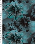 Alpensweat Digital Stylez Metallic Flower 5619