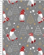 Poplin Digital Toff Christmas Gnoom 5621