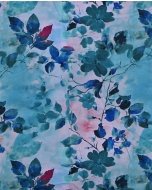 Bamboo Jersey Digital Leaves 5878
