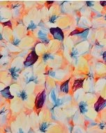 Viscose Crepe Flower 5962