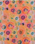 Poplin Stretch Watercolor Circles 5977