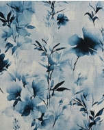 Viscose Linen Digital Leaves 6062