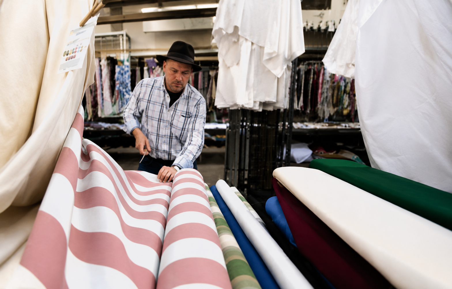 Magazijn van Mutsaers Textiles