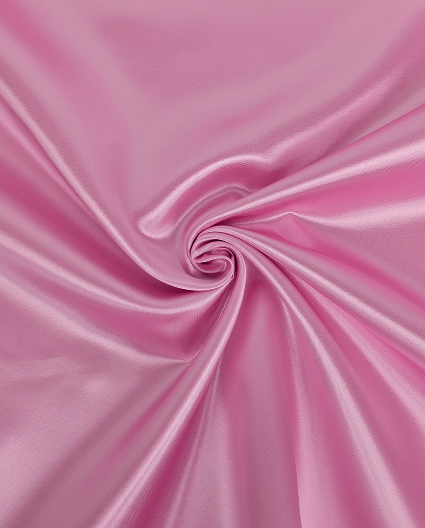 Satin plain Rose