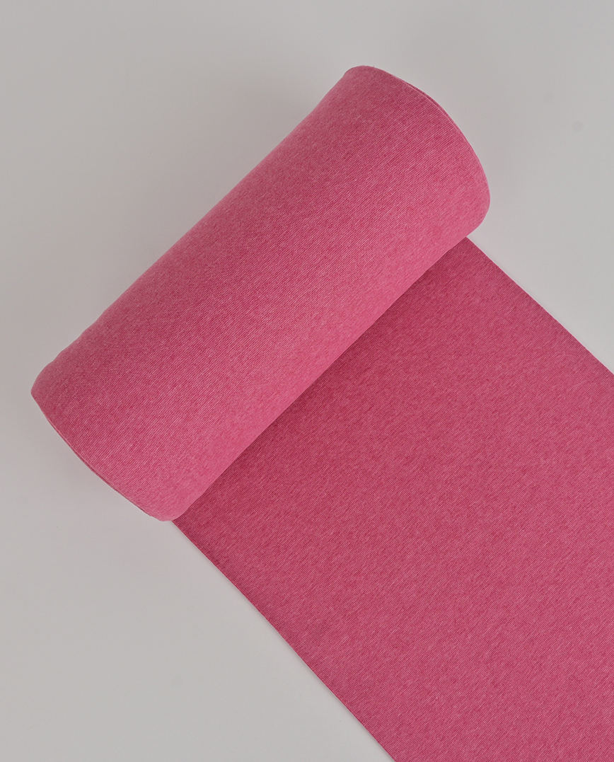 Ribana White Melange--443 Fuchsia