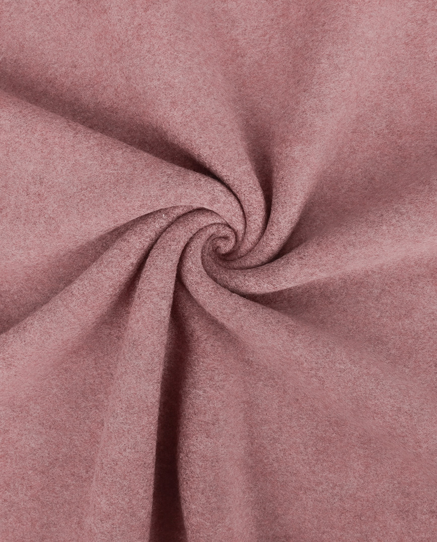 Cotton Melange Double Fleece Old Rose