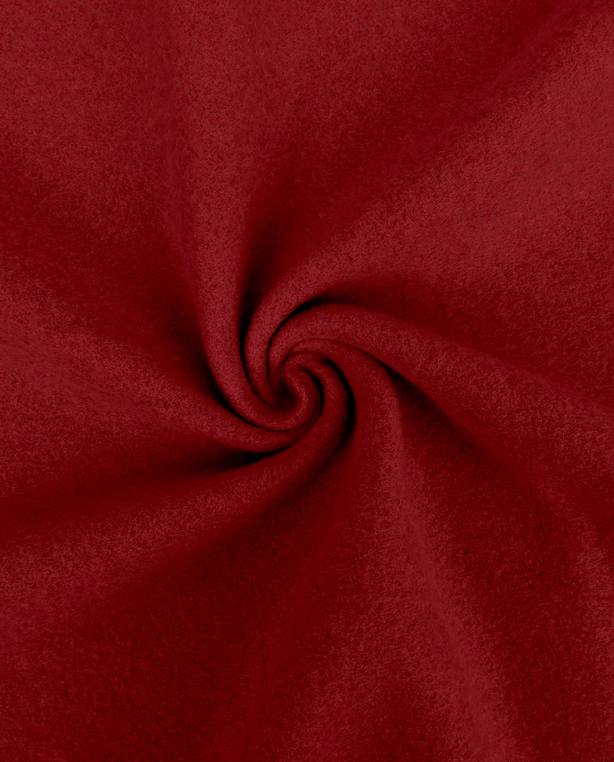 Molton fleece Bordeaux