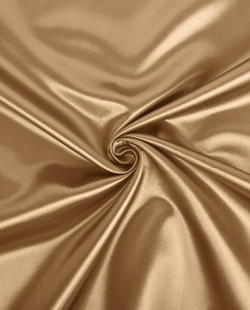 Satin plain Taupe