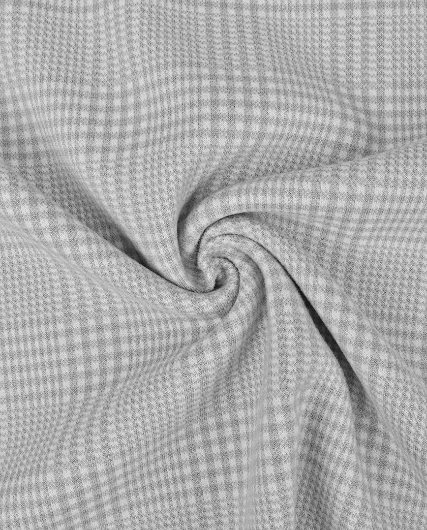Jacquard Plaid Light Grey