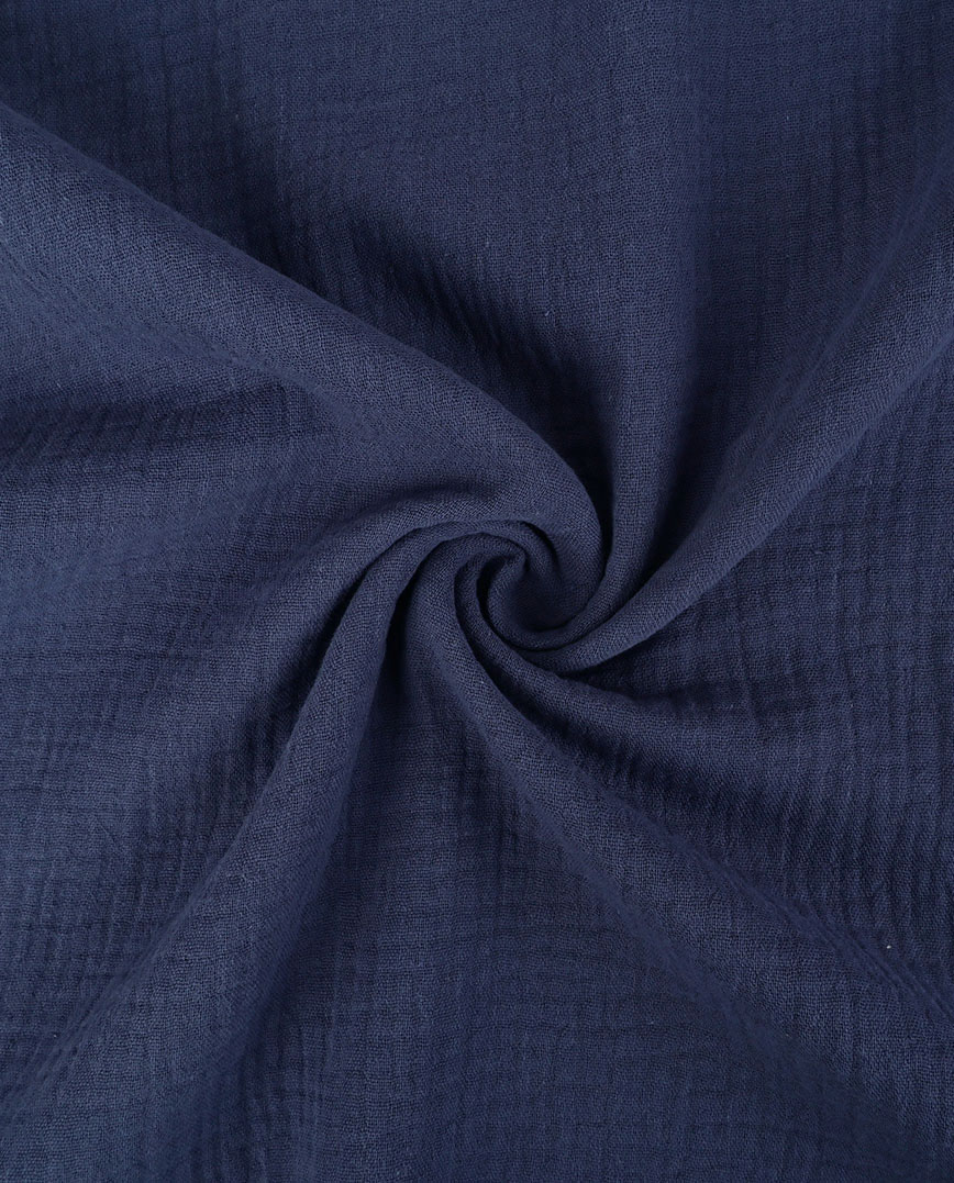 Double Gauze Jeans Blue