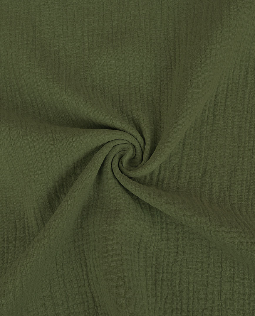 Double Gauze Army Green